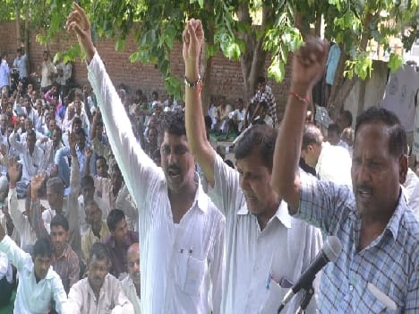 Dhangar society becoming certificate sitting on hunger strike