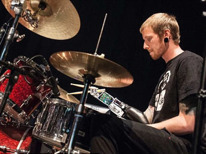 A human antenna that 'hears' colours, a drummer's robotic hand and an ear in a man's arm
