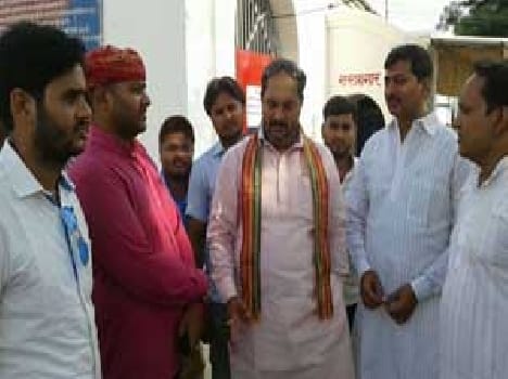 Fefna MLA met the detainees