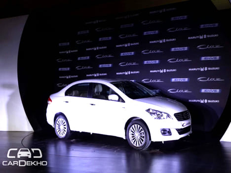 Maruti Suzuki launches Ciaz SHVS Hybrid; priced from Rs. 8.23 Lacs