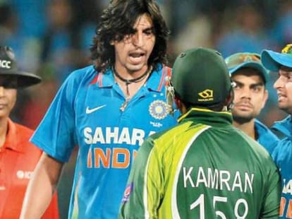 ishant sharma's on field agression