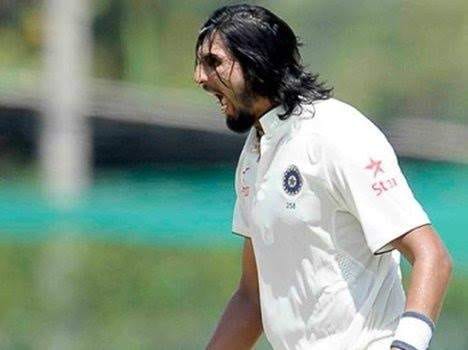 ishant sharma's on field agression