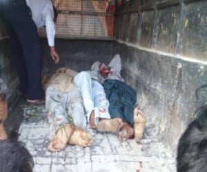 three people died in road accident.