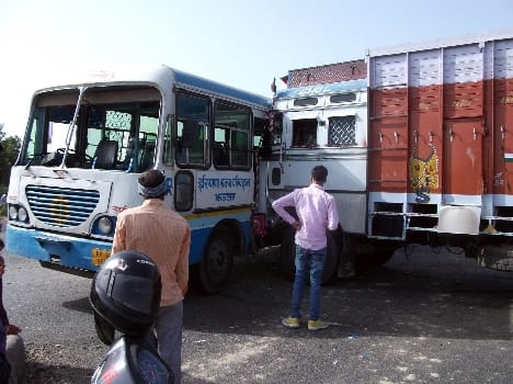 passangers injured in accident