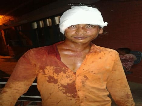 eight man injured in clash to gain land