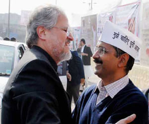 kejriwal says lg is a good man with bad political bosses