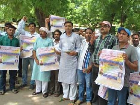 For promotion of teachers picket