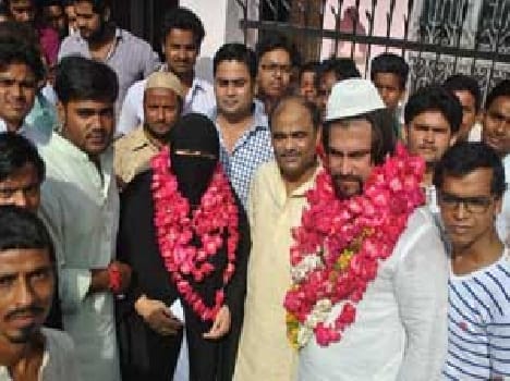 Haider Abbas left for Hajj