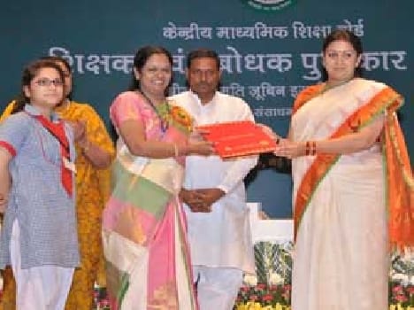 Lata was honored teacher of Shakti 