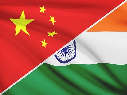 china built cottage in Indian territory in Ladakh