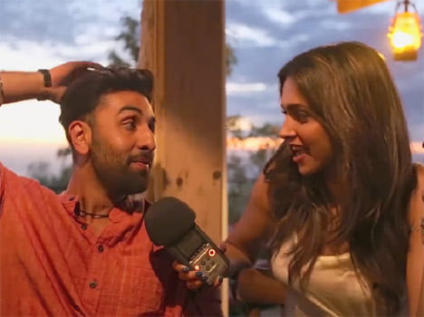 Deepika Padukone uploads a funny video of Ranbir Kapoor