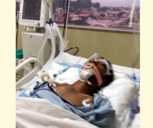 boyfriend beaten by girl's family.