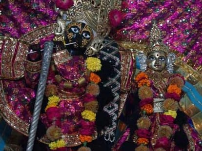 modern kanha on janmashtami.