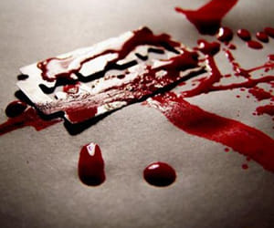 cut throat by shaving blade killed him