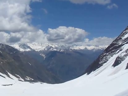 tunnel for chamba to lahaul spiti at an altitude of 9000 feet in himachal pradesh.