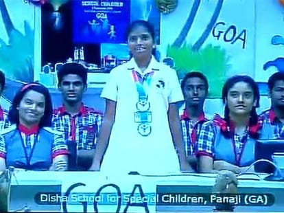 pm modi teach children at teachers day