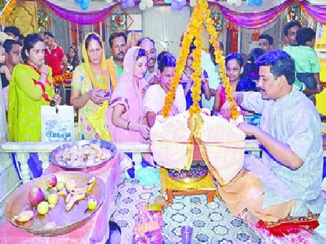 Janmashtami celebrated, baghpat