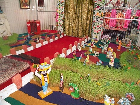 Krishna Janmashtami was celebrated with enthusiasm and gaiety