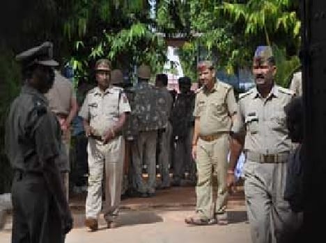 Then organically in jail , prison guards , including three injured
