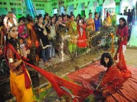 Painted in Udyan kanha-kisli . devotion of innocent city of