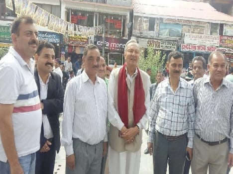 meeting with tourist