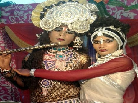 march in Kiratpur Ramdol fascinating glimpse of Shiva and Parvati.