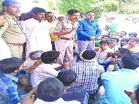 The bodies of the murdered young man put in Rjwahe