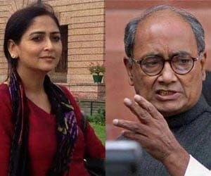 Digvijay Singh accepted marries with Amrita.