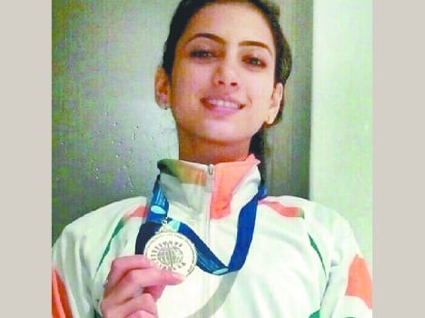 Jyotika in indian fencing asian championship 2015 mongolia
