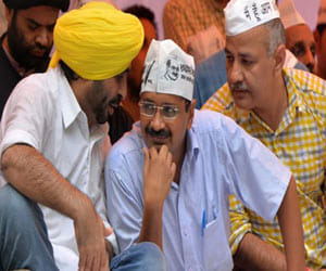 Conflict increases in aap, bhagwant mann unhappy with kejriwal