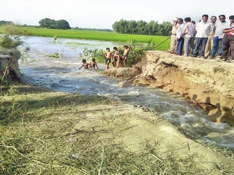 Trigger a war over water to farmers