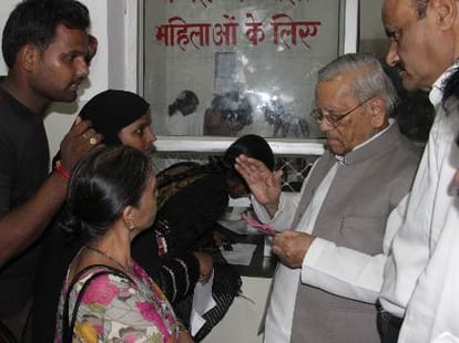 health minister ahmad hasan visit in lucknow