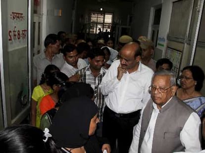 health minister ahmad hasan visit in lucknow