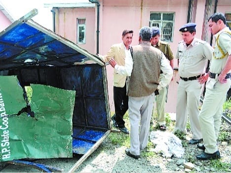 home guard hit by taxi, driver arrested.