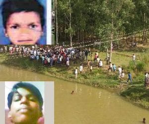 Two drown in Sai river.