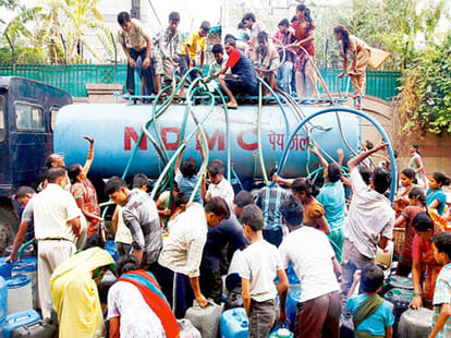 Water from illegal connections will increase the difficulties.