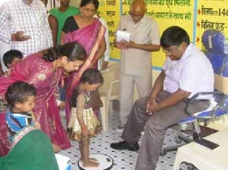 Weight was evaluated by making health Naunihalon