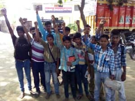 students agitation 