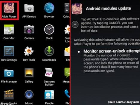 adult player app secretly takes your picture then demands RANSOM