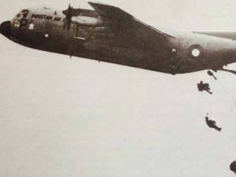 1965 indo pak war when pakistan mens came at indian Bases