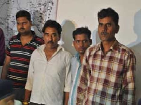 Four arrested with counterfeit notes in a million