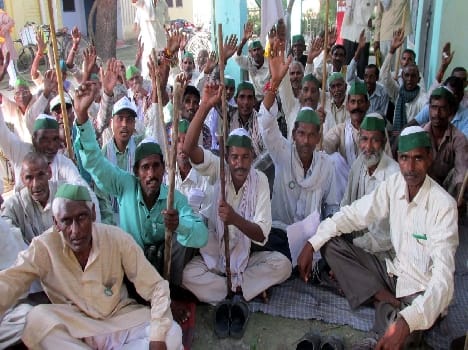 The farmers' problems are to be disposed