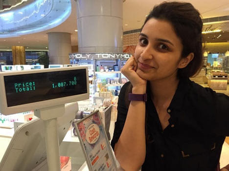Parineeti Chopra paid 1 million for 2 shirts