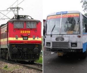 travellers can travel by same ticket in bus and train