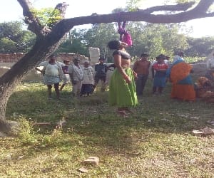 Sleeping in the house have taken away and hanged Married