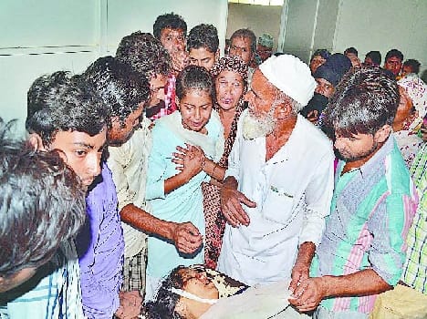Ruckus against accident