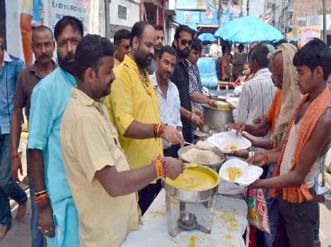 Lord Krishna was on the sixth Bhandara