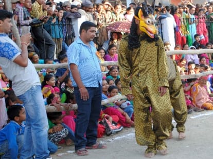 hill jatra festival at pithoragarh in uttarakhand.