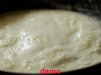boy fallen in the boiling milk
