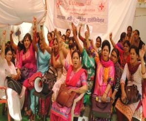 nurses strike in all over uttarakhand.